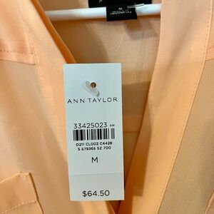 Ann Taylor Sleeveless Top, Women’s Size M, New with tags